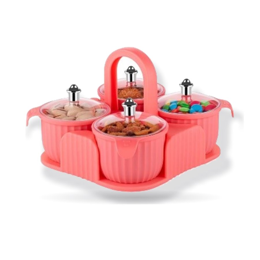 Marvella Serving Container of 4 PCS(round)